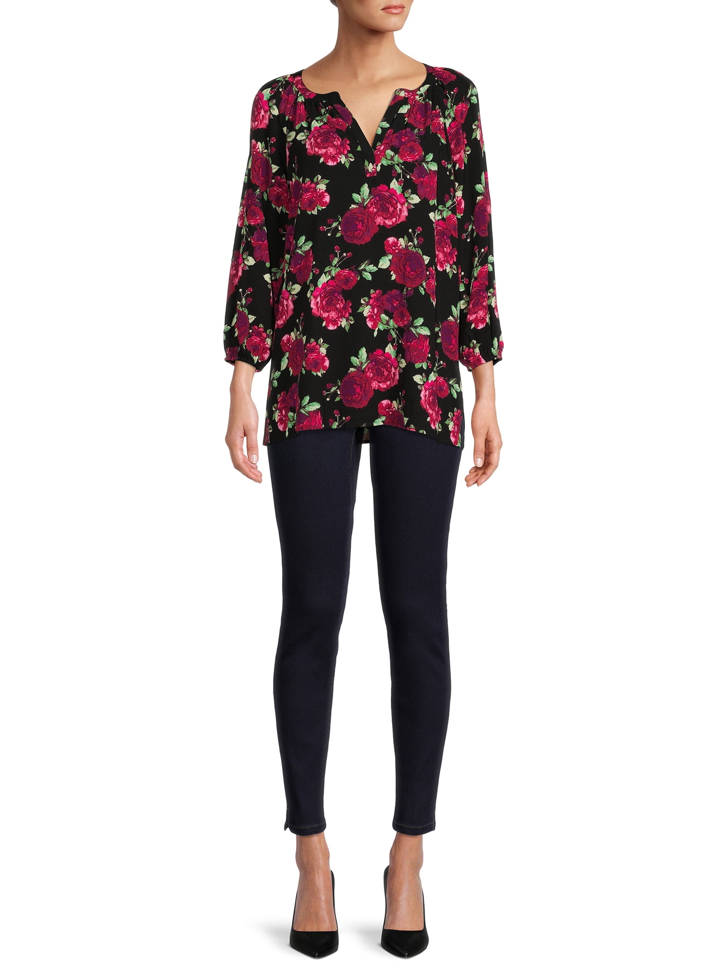 The Pioneer Woman Floral Peasant Blouse