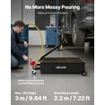 thumbnail image 4 of Low Profile 25-Gallon Oil Drain Pan with Manual Pump & 7.2 ft Hose - Leak-proof Design for Cars, Trucks, ATVs, 4 of 11
