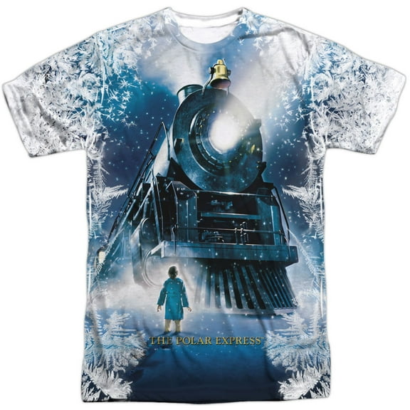 Polar Express Men's Journey Sublimation T-shirt Medium White