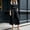 Black women's 2 piece lounge set a1, variant on Cagogo Women's 2 Piece Set Long Sleeve Collared Shirt Wide Leg Pants Casual Outfit Solid Basic Tops Comfy Pants Matching Lounge Sets Travel Airport Clothes, Pink XL