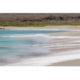 thumbnail image 2 of Jones, Adam 14x11 White Modern Wood Framed Museum Art Print Titled - Surf pattern washing up on white sandy beach-Espanola Island-Galapagos Islands-Ecuador, 2 of 4