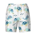 thumbnail image 5 of Rocae Sea Turtle for Men's Swim Trunks Quick Dry With Two Side Pockets and One Lined Patch PocketXX-Large, 5 of 9