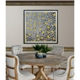 thumbnail image 2 of Gold Floral on Wood Tone Chair Rail 94 Inch, 2 of 3