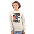 thumbnail image 3 of Classic 8-bit Video Game Mega Man Gun Long Sleeve TShirt Men Women Brisco Brands 2X, 3 of 6