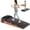 Black, variant on Smart Walking Pad Treadmill with 15% Auto Incline, 12-Level Adjustable Slope, 3.5 HP Quiet Motor, Shock Absorption for Home and Office Workouts,Silver
