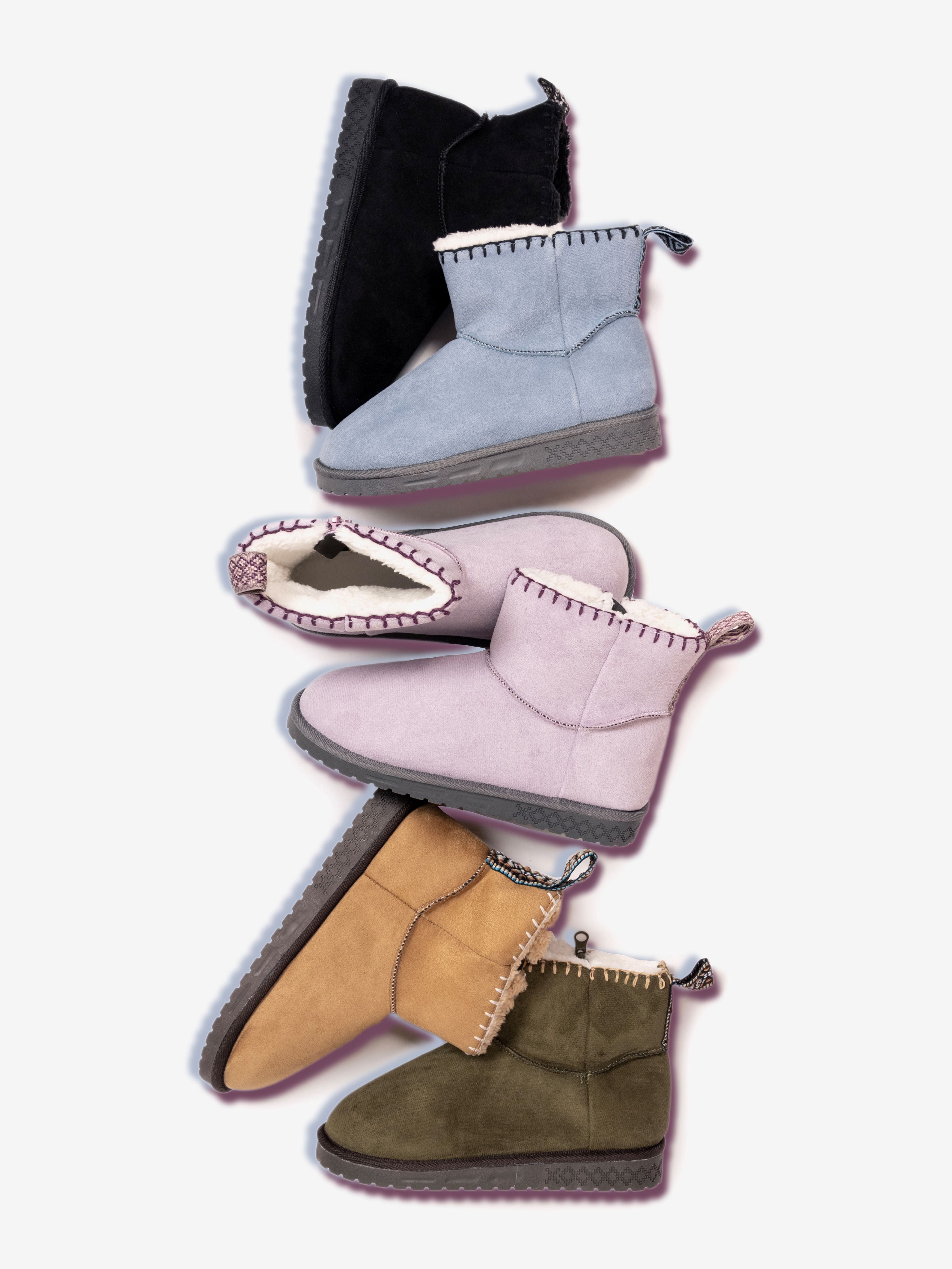 MUK LUKS Women's Truvie Bootie, Wide Width Available