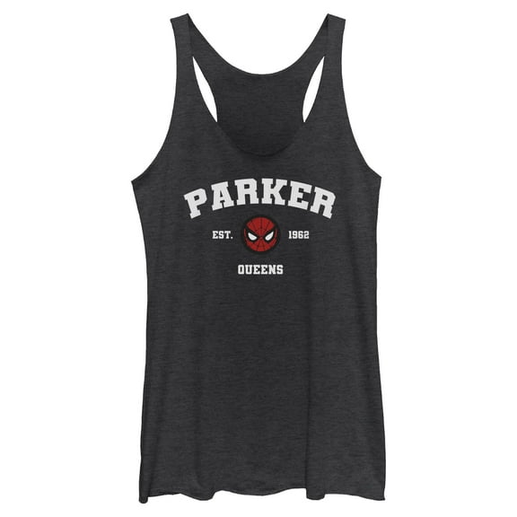 Womens Marvel Parker Queens 1962 Racerback Tank