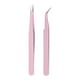 thumbnail image 1 of Juego de pinzas de acero inoxidable para extensiones de pestañas, para una depilación precisa y aplicaciones de belleza, con puntas rectas y anguladas, 1 of 4