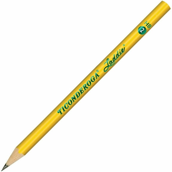 Dixon® Ticonderoga® Laddie Elementary Pencils, Without Eraser, Pack Of 12 Pencils