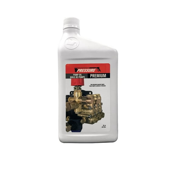 Valley Industries Pressure Washer Premium Pump Oil - 1 Liter, Black, PK-85490000