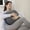 Gray, variant on Quilted Weighted Body Pillow with Bamboo Cover (41x10 Inches), 6.5 lbs Glass Beads Full Length Pillow for Side Sleepers and Deep Sleep