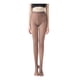 thumbnail image 1 of Ruifaya Leggings de vellón para mujer nuevos y calientes de color nude transparente y gruesos, 1 of 7
