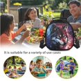 thumbnail image 6 of Jeiento Starry Sky Wolf Backpack for Boys Large Capacity Bookbag Set with Lunchbox Pencil Pouch Elementary School Bag 1st Grade School Supplies 3 in 1 Travel Daypack, 6 of 7