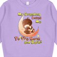 thumbnail image 3 of Inktastic My Grandma Loves Me to the Moon and Back Toddler Sweatshirt, 3 of 4
