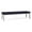 Navy, variant on Newport Reception Waiting 18.5" 3-Seat Bench / Charcoal Steel / Light Gray