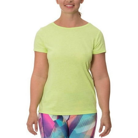 Impact by Jillian Michaels Women's Plus Active Fashion Barback Tee