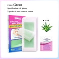 thumbnail image 1 of Bandes de Cire Capillaire Double Face 40 Outils de Beauté Compatibles, 1 of 4