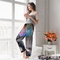 thumbnail image 5 of Salouo Elephant Fireworks Celebration Print Women's Pajama Pants Casual Loose Sweatpants PJs Flowy Pants Drawstring Palazzo for Women Wide Leg Pants Lounge Pajama -Medium, 5 of 8