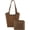 Coffee, variant on Handbags Casual Shoulder Bag Purse for Women Top-handle Shoulder Bag Underarm Work Travel