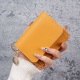 thumbnail image 2 of Daolelai New Style Card Holder Short Cute Small Ladies Coin Purse Simple Light Pu Leather Document Storage Bag Thin, 2 of 4