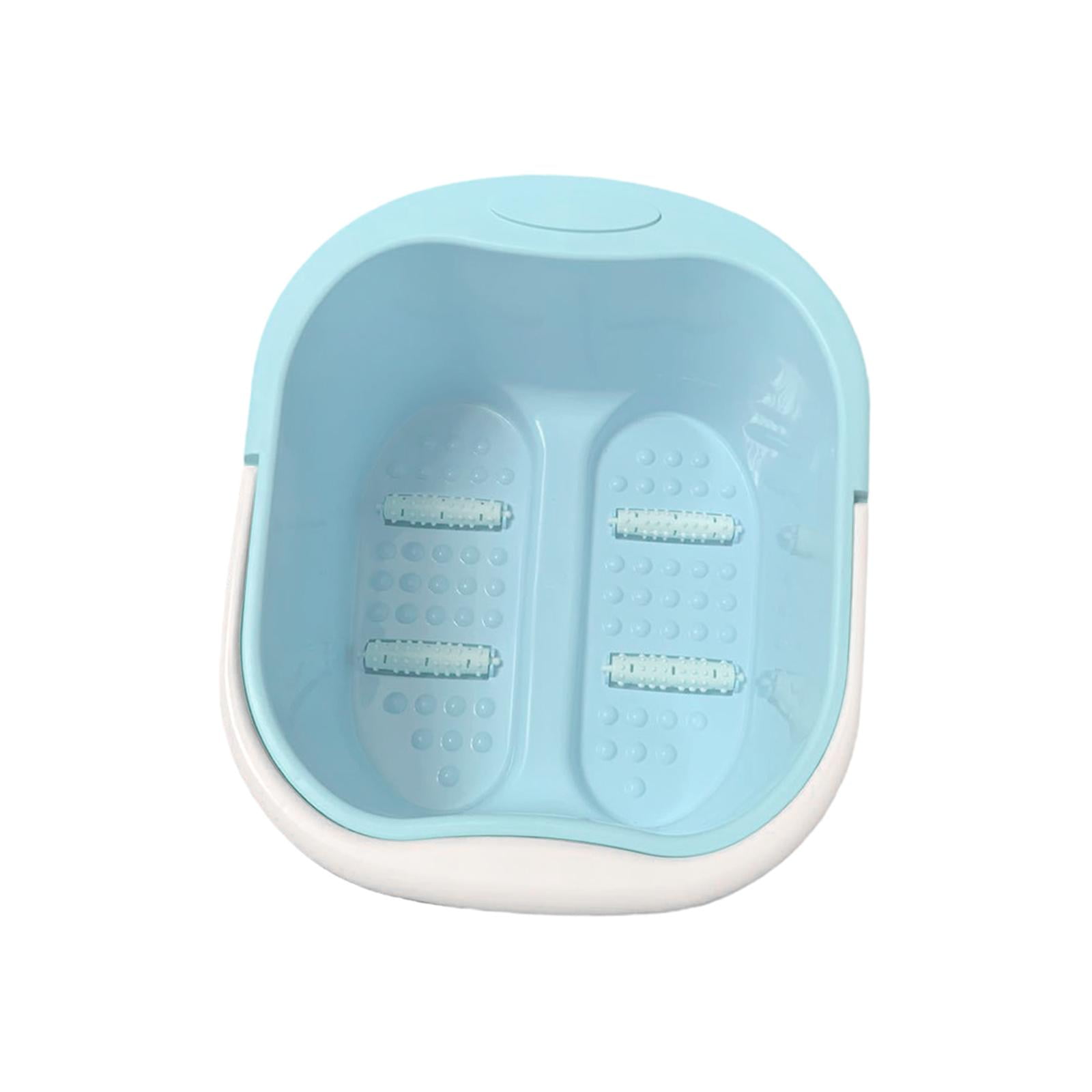 Foot Bath Basin, Sturdy Foot Buckets Massage Acupoint Massager Tub Foot