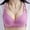 Purple, variant on purcolt Wireless Bras for Women Floral Lace Comfort Wire Free Push Up Bra Full-Coverage Everyday Bras Lightly Lined Breathable Bralettes Soft Support T Shirt Bra