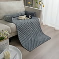 thumbnail image 5 of CJC Dogs Cats Bed Mat Plush Sofa Couch Cover Pet Furniture Protector with Soft Neck Bolster Pillow, 4 Colors & 5 Sizes, 5 of 8