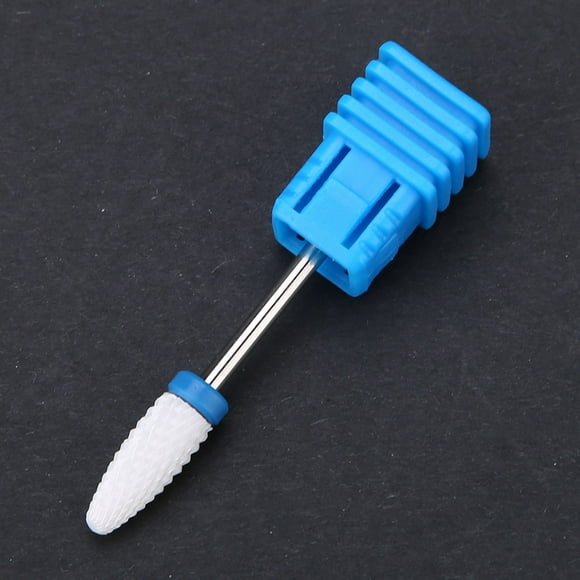 Ceramic Cylinder Shape Grinding Head, Manicure Grinding Head Tools, 5 Type of Nail Drill Bits for Nail Manicure