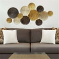thumbnail image 1 of Multi Circles Wall Decor, 52.15 x 25.5 x 2.36 in., 1 of 1
