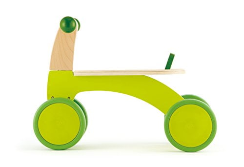 hape scoot around kid's wooden ride on balance bike