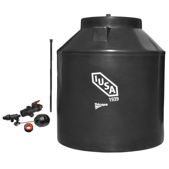 Tinaco Tricapa IUSA 600 L Negro con Accesorios Alta Presión