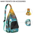 thumbnail image 2 of Nebula Cloud Crossbody Bag - Cosmic Dust & Stars Pattern (Breathable), 2 of 4