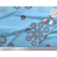 thumbnail image 3 of Soimoi Poly Georgette Fabric Floral & Mandala Decorative Print Sewing Fabric Yard 52 Inch Wide, 3 of 3