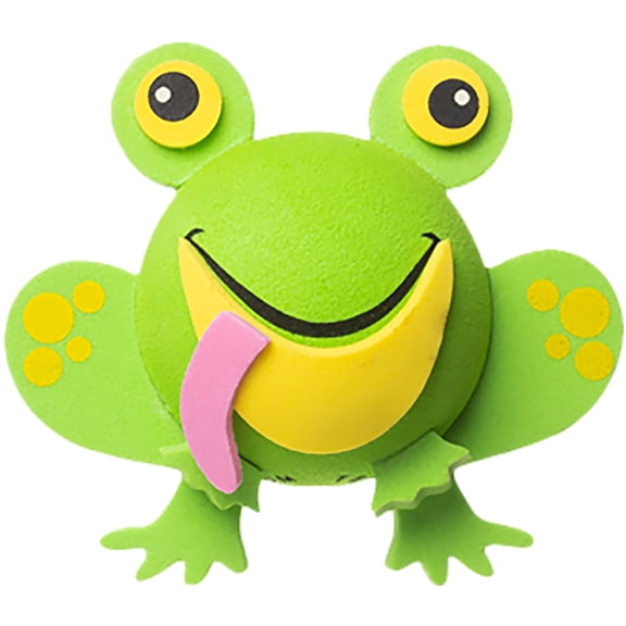 Tenna Tops Cute Green Frog Froggy Antenna Topper Car Accessory - Fits Thin Style Antenna