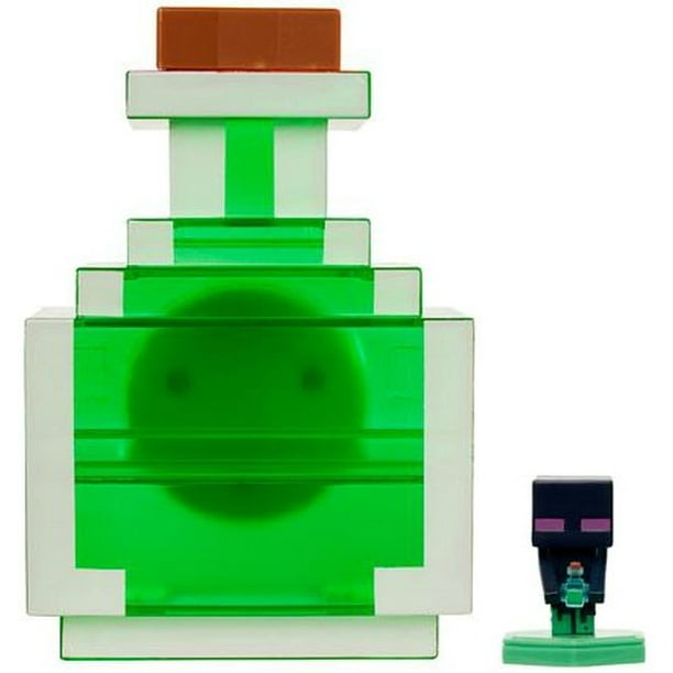 Minecraft Boost Minis Carry Along Potion With Potion Brewing Witch Collector Case Green Walmart Com Walmart Com