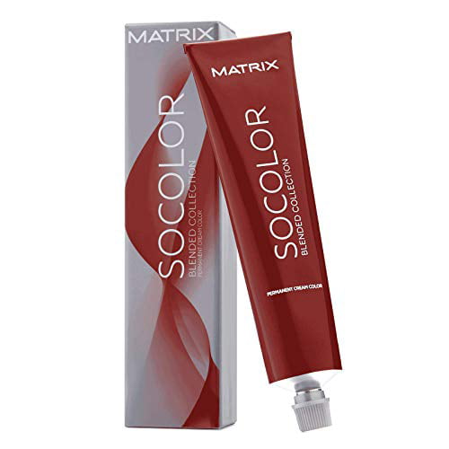Matrix SoColor BLENDED Collection Permanent Cream Hair Color (w/Sleek Tint  Brush) So Color Haircolor Dye (5N Medium Brown Neutral) 