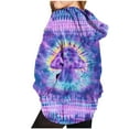 thumbnail image 6 of Girls Tie Dye Hoodies Oversized Kids Sweatshirts Loose Casual Fleece Hoodie Long Sleeve Shirts with Pockets Fashion Sweat Tops Baggy Fall Winter Sweatshirt Gym Streetwear, 6 of 6