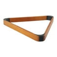 thumbnail image 2 of Bgsha 57.2MM Solid Wood Billiard Ball 8 Pool Ball Triangle Frame Racks 2-1/4, 2 of 9