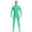 Mint Green, variant on Unisex Spandex Stretch Adult Clothes Full Jumpsuit Zentai Disappearing Man Body Suit For Carnival, Parties Black 2XL