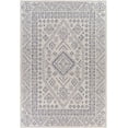 thumbnail image 2 of Hauteloom Balarim Living Room, Bedroom Patio Outdoor Area Rug - Bohemian, Transitional - Cream, Navy - 6'7" x 9', 2 of 6