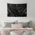thumbnail image 5 of SEANATIVE Black Marble Wall Tapestry Mini Tapestry for Bedroom Aesthetic Kitchen Tapestry Small Tapestry for Living Room Wall Small Tapestry Home Decoration 36H*24W Inches, 5 of 6