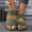 Green, variant on ATENAR Womens Sandals Beach Fashion Women Sandals Solid Color Womens Shoes Green 5.5