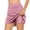 *Pink, variant on ClodeEU Women's Mid Rise Solid Color Skort,Casual Athletic Layering Shorts Beige,Womens Plus S