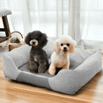 thumbnail image 5 of Magshion 32" Dog Bed for Medium Large Dogs, Washable Pet Sofa Bed Breathable Soft Couch, Light Gray, 5 of 11