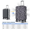 thumbnail image 6 of Balery Luggage Cover Daisies Flowers Print Suitcase Covers for Luggage Elastic Washable Suitcase Protector Fits 18-32 Inch Luggage-X-Large, 6 of 9