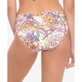 thumbnail image 3 of LAUREN RALPH LAUREN Womens Majestic Paisley Shirred Hipster, 3 of 4