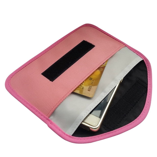 Bolsa de almacenamiento de teléfono móvil Bloqueador de RFID Teléfono móvil Singal Blindaje Cartera Llave Estuche para tarjeta de crédito Estuche Methold TX1117-03