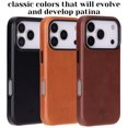 thumbnail image 5 of Blackbrook Funda De Cuero Para Iphone 17 Pro Max - Barlow Funda A Presión Hecha A Mano Cuero De Plena Flor Con Protección De Borde 360 ​​Compatible Con Magsafe Diseño Protector Delgado Caja De Regalo, 5 of 5