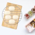 thumbnail image 2 of Stainless Steel Steaming Rack Pan Pressure Cooker Cooking Stand Cookware, 2 of 8