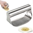 thumbnail image 1 of 2024 New Stainless Steel Garlic Presser, Garlic Press Rocker Garlic Mincer Garlic Crusher ws, 1 of 5